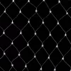 Crystalline KAT 402 WH Kültéri toldható LED fényháló, 200 x 100 cm, 96 db HIDEG FEHÉR LED-del, átlátszó kábel