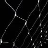 Crystalline KAT 402 WH Kültéri toldható LED fényháló, 200 x 100 cm, 96 db HIDEG FEHÉR LED-del, átlátszó kábel