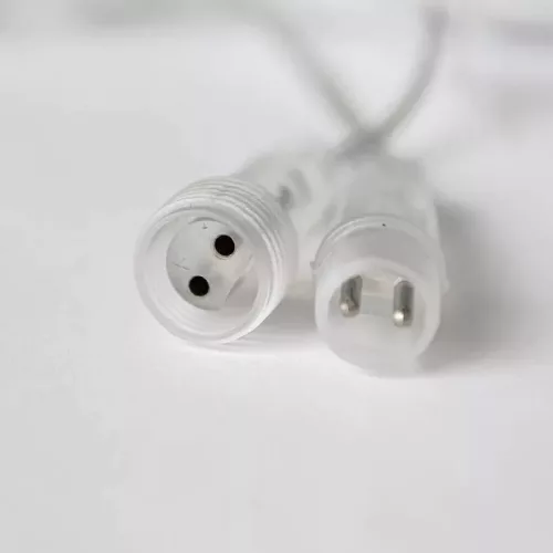 Crystalline KAT 902 Kültéri betáp toldókábel adapter nélkül, Crystalline fényfüzér családhoz, 2 méter