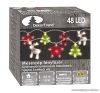 Design Dekor KDE 101 Beltéri LED-es MESESZÉP fényfüzér, 48 db meleg fehér fényű leddel, 1 m hosszú