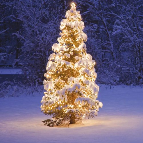 Design Dekor KDK 002 Kültéri toldható kontakt LED fényfüzér, 10 m hosszú, 100 db melegfehér LED-es