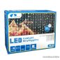  Design Dekor KDK 012 Kültéri toldható kontakt LED fényfüggöny, 100 x 200 cm, 140 db hidegfehér LED-del