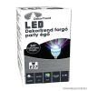 DekorTrend KDP 251 Beltéri 3 színű FORGÓ PARTY ÉGŐ, diszkógömb, E27 foglalattal, 3W