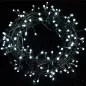   DekorTrend KDT 102 WH Basic Kültéri LED-es fényfüzér zöld színű kábellel, 1000 db HIDEG FEHÉR LED-del, 50 m hosszú