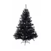 DekorTrend Wonder Black PREMIUM fekete műfenyő 150 cm
