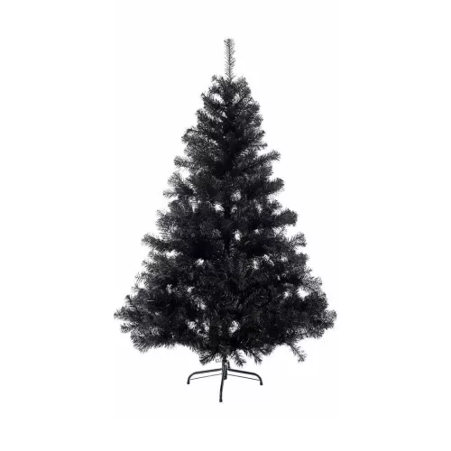 DekorTrend Wonder Black PREMIUM fekete műfenyő 150 cm
