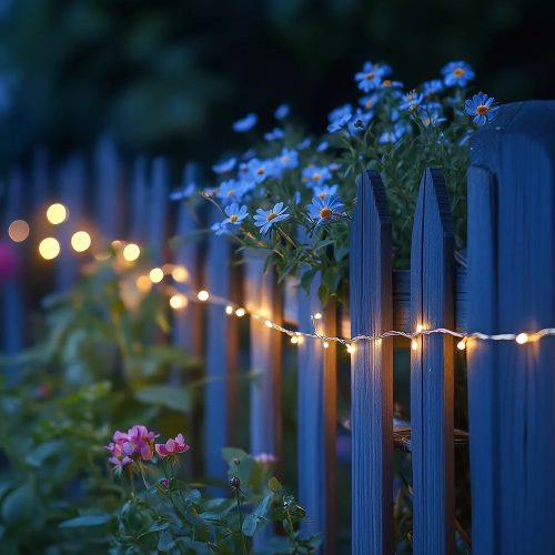 Dekortrend KNY 100 Kültéri napelemes fényfüzér csíptetővel, 70 db MELEG FEHÉR LED-del, átlátszó kábel, 7 méter