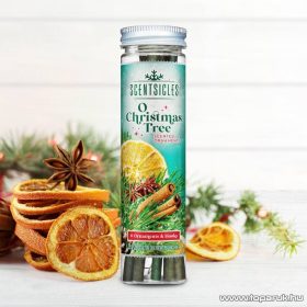   ScentSicles KSC 010 CHRISTMAS TREE műfenyőre akasztható illatrúd (illatpálca), karácsonyfa illattal, 6 db pálca / doboz