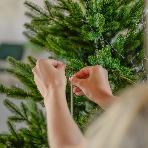 ScentSicles KSC 021 ICICLES ON SPRUCE műfenyőre akasztható illatrúd (illatpálca), harmatos luc illattal, 6 db pálca / doboz