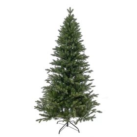   LIGHT PRINCESS 220 LED-es, meleg fehéren világító kevert tűlevelű 2D + 3D műfenyő, zöld, 180 cm (KFB 628)