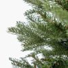 LIGHT PRINCESS 220 LED-es, meleg fehéren világító kevert tűlevelű 2D + 3D műfenyő, zöld, 180 cm (KFB 628)