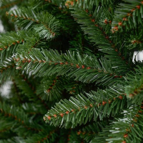 LUCFENYŐ Classic 2D lapos tűlevelű dús műfenyő fém talppal, 180 cm (KFB 188)