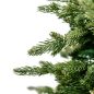   LUCFENYŐ Premium 2D + 3D extradús kevert levelű műfenyő kaspó talppal, 120 cm (KFB 192)