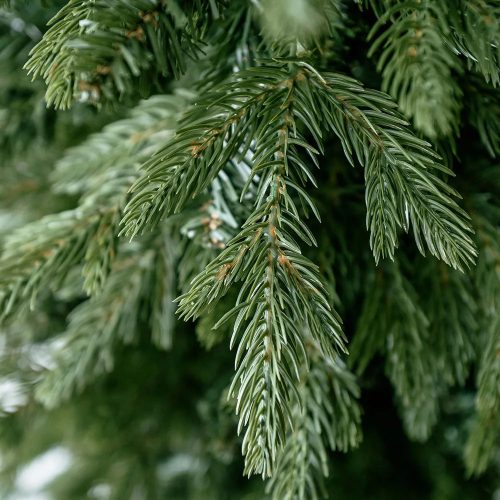 LUCFENYŐ Premium 2D + 3D extradús kevert levelű műfenyő kaspó talppal, 120 cm (KFB 192)