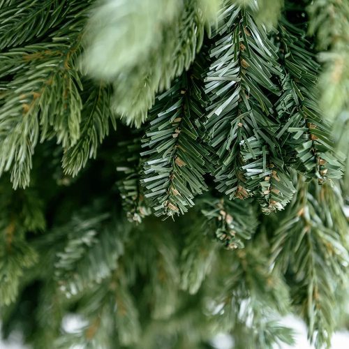 LUCFENYŐ Premium 2D + 3D extradús kevert levelű műfenyő kaspó talppal, 120 cm (KFB 192)