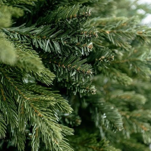 LUCFENYŐ Premium 2D + 3D extradús kevert levelű műfenyő kaspó talppal, 120 cm (KFB 192)