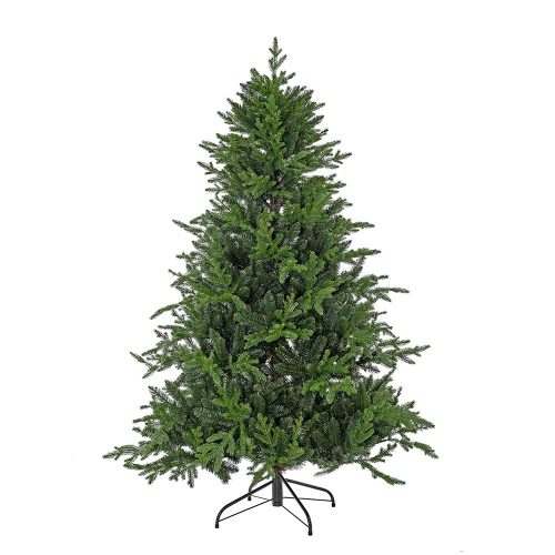 LUCFENYŐ Premium 2D + 3D extradús kevert levelű műfenyő fém talppal, 180 cm (KFB 198)