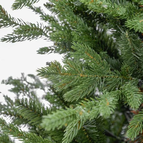 LUCFENYŐ Premium 2D + 3D extradús kevert levelű műfenyő fém talppal, 210 cm (KFB 191)