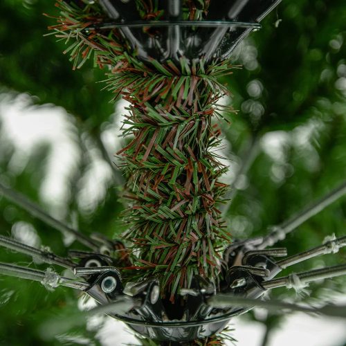 MÁTRAI LUC dús műfenyő,  2D + 3D kevert tűlevelű, zöld színű, 150 cm (KFB 635)