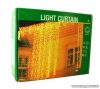 NORTEX KMN 040 kültéri toldható LED-es fényfüggöny, 100 x 200 cm, 180 db hideg fehér LED-del, zöld kábellel (118-153)