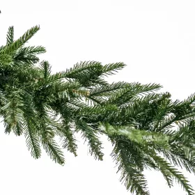   NORDIC GARLAND Kültéri klasszikus dús fenyő girland 2D + 3D kevert tűlevélell zöld, 180 cm (KGR 008)