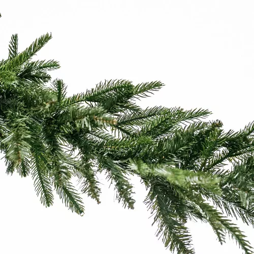 NORDIC GARLAND Kültéri klasszikus dús fenyő girland 2D + 3D kevert tűlevélell zöld, 180 cm (KGR 008)