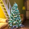 POLYSTAR extradús valósághű Full 3D tűleveles műfenyő, zöld, 150 cm (KFA 305)