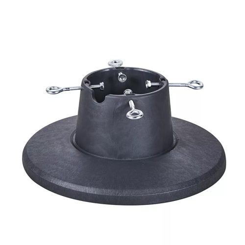 RINGO KTA 043 Minimalista, letisztult karácsonyfa talp, fenyőtalp vágott fenyőhöz, szürke, 2,1 méteres fenyőfáig