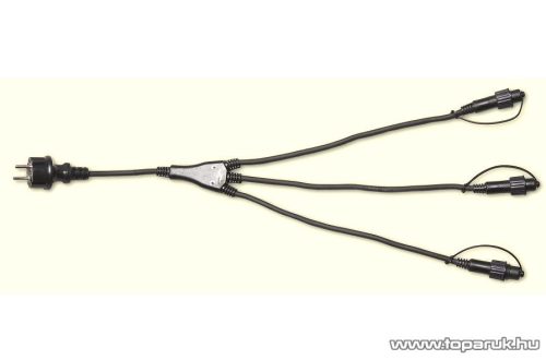 SYSTEM EXPO KSE 123 kiegészítő, toldható kivitelű 3 irányú elosztóelem betápkábellel, EXTRA