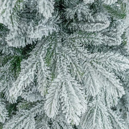 SNOW KING Premium KFB 834 extradús havas design műfenyő kevert 2D és 3D tűlevelekkel, 240 cm