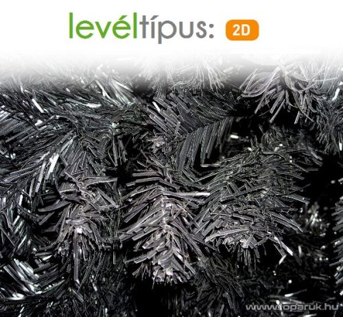 WONDER BLACK fekete dús műfenyő, 120 cm (KFA 392)