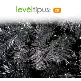 WONDER BLACK fekete dús műfenyő, 180 cm (KFA 398)