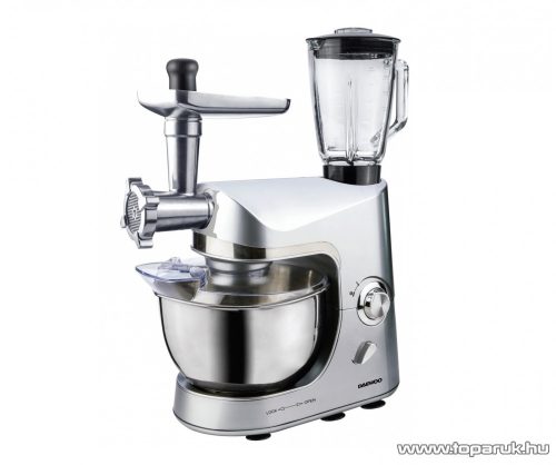 Daewoo DSX-5055 Premium Titan multifunkciós konyhai robotgép (dagasztógép) turmixal és húsdarálóval, 1200W
