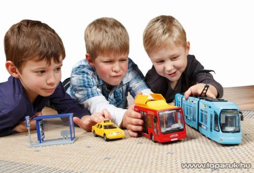 Dickie City Liner városi jármű szett (203314283) - Megszűnt termék: 2014. Október
