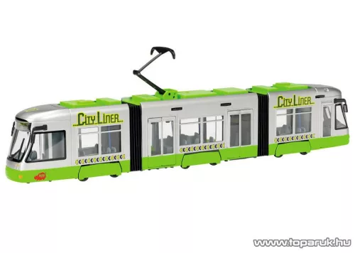 Dickie City Liner villamos, 2 féle szín (203315105) - Megszűnt termék: 2015. November