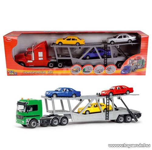 Dickie Transporter autószállító szett, 2 féle (203414481) - Megszűnt termék: 2015. November