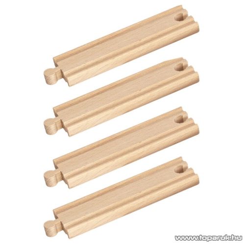 Eichhorn Egyenes sín, 4 db / doboz (100001409)