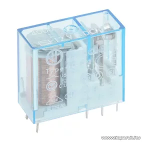   FINDER Relé, 12V, DC, 16A 270R, 1 Morze, F4061-12, 2 db / csomag (08204)