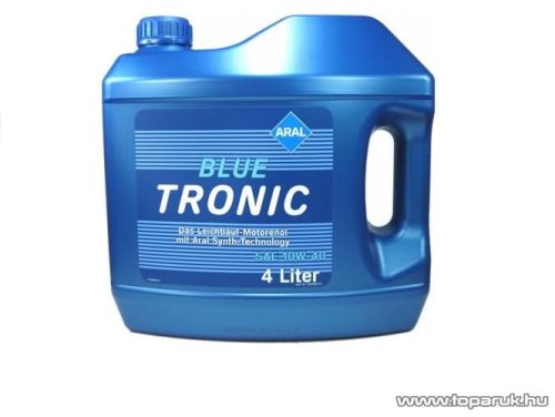 ARAL Blue Tronic 10W40 Ásványolajbázisú szintetikus motorolaj 1x4 liter, benzines és diesel autókhoz