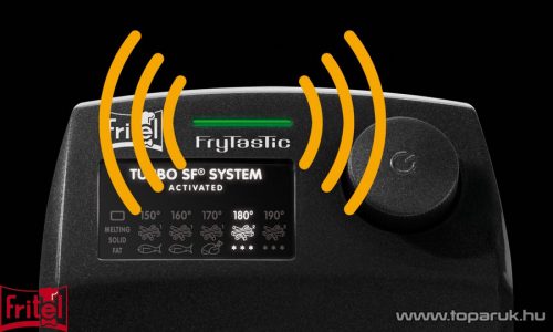 FRITEL Frytastic 5371 4 literes olajsütő Cool Zone technológiával, digitális vezérléssel, 3200 W