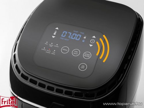 FRITEL SnackTastic 4802 digitális olaj nélküli fritőz, 3,2 literes, 1450 W