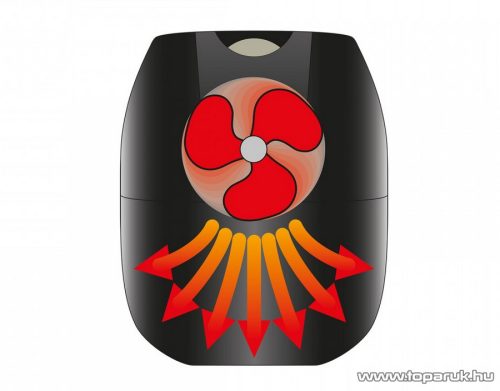 FRITEL SnackTastic 4802 digitális olaj nélküli fritőz, 3,2 literes, 1450 W