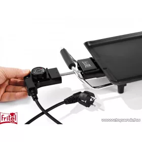   FRITEL TY 1485 elektromos asztali teppanyaki grill, 40 cm hosszú öntött alumínium sütőlap, 1800 W