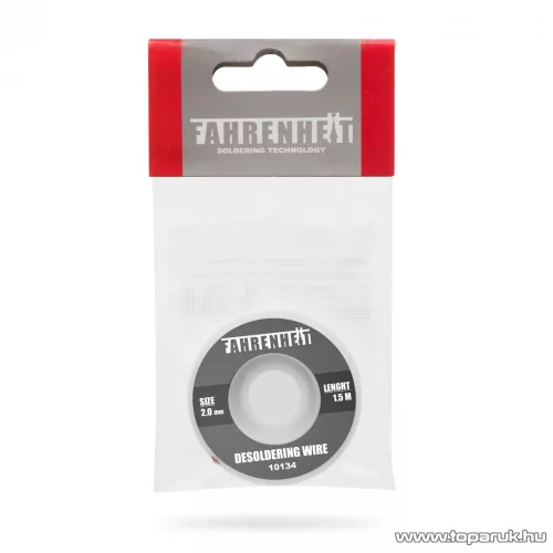 Fahrenheit Ónszívó szalag, 1,5 m hosszú, 2,0 mm széles (10134)