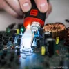 Fahrenheit Akkumulátoros forrasztópáka, tisztítószivaccsal (28026)