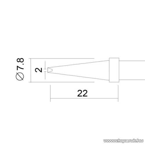 Fahrenheit Pákahegy 28020-as pákához, 2 db / csomag (28934)