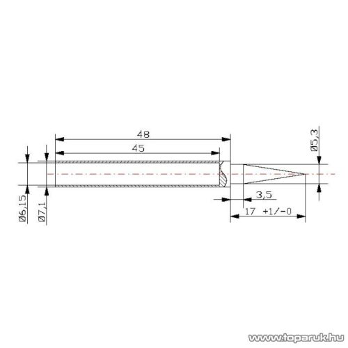 Fahrenheit Pákahegy 28011-es pákához, 2 db / csomag (28941)