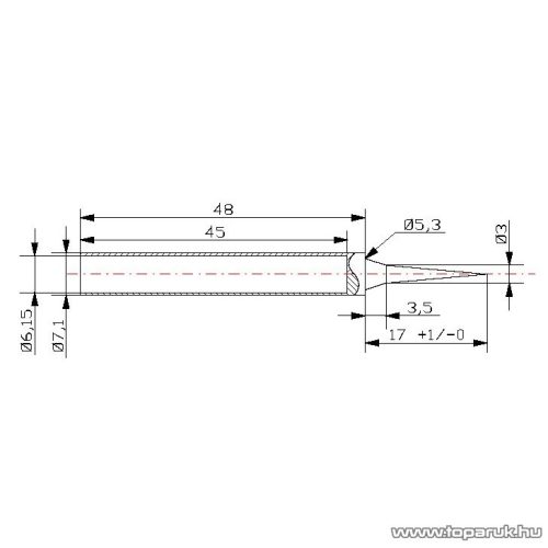 Fahrenheit Pákahegy 28011-es pákához, 2 db / csomag (28942)