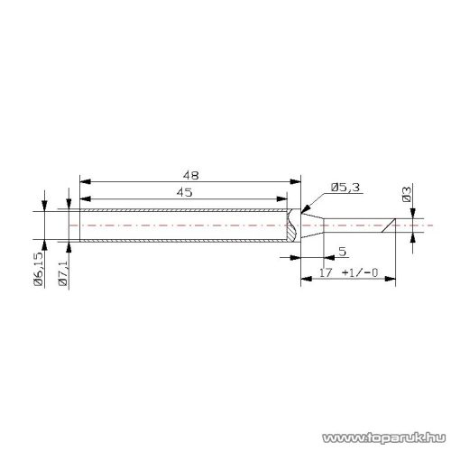 Fahrenheit Pákahegy 28011-es pákához, 2 db / csomag (28943)