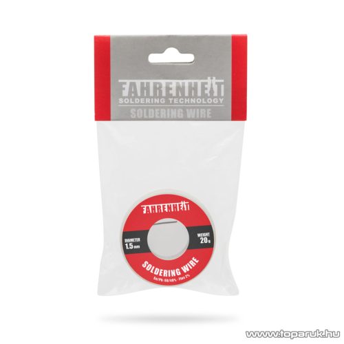 Fahrenheit Forrasztó ón, 1,5 mm, 20 g (55134)